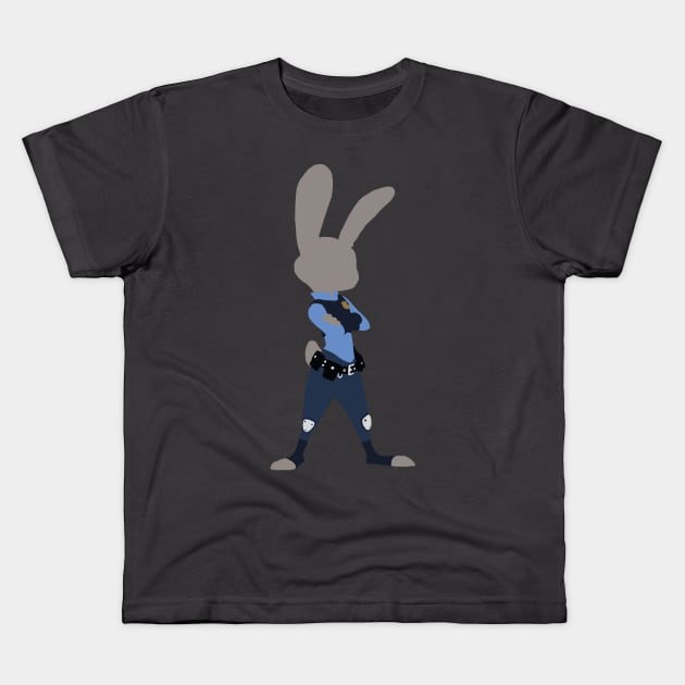 Long Ears of the Law Kids T-Shirt by beefy-lamby